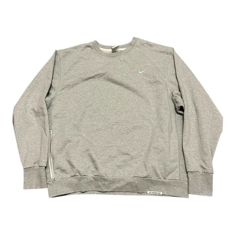 Nike Standard Issue Grey Crewneck XL - Picture 1 of 5